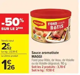 Carrefour Market MAGGI Sauce aromatisée offre