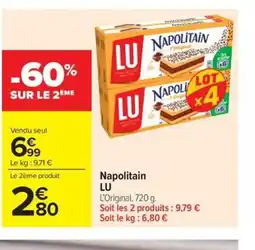 Carrefour Market LU Napolitain offre