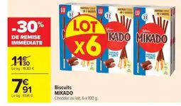 Carrefour Market MIKADO Biscuits offre