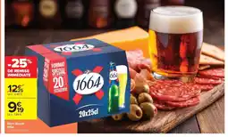 Carrefour Market 1664 Bière blonde offre