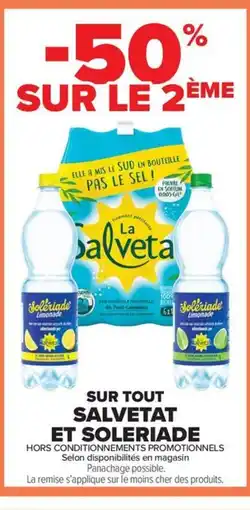 Carrefour Market Sur tout salvetat et soleriade offre