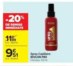 Carrefour Market REVLON PRO Spray Capillaire offre