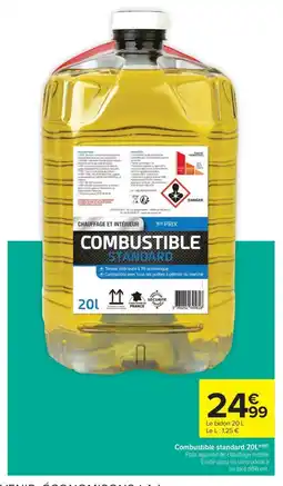 Carrefour Market Combustible standard offre
