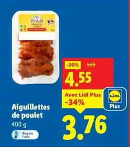 Lidl Aiguillettes de poulet offre