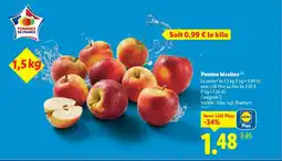 Lidl Pomme bicolore offre