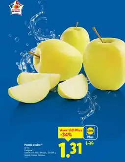 Lidl Pomme Golden offre