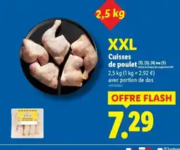 Lidl Cuisses de poulet offre