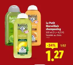 Lidl LE PETIT MARSEILLAIS shampooing offre