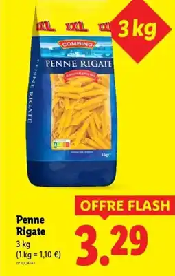 Lidl PENNE RIGATE offre