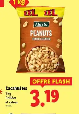 Lidl Cacahuètes offre