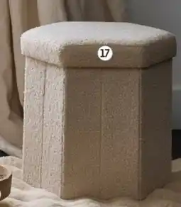 Auchan Pouf pliable actuel offre