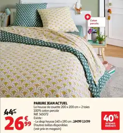 Auchan Parure jean actuel offre