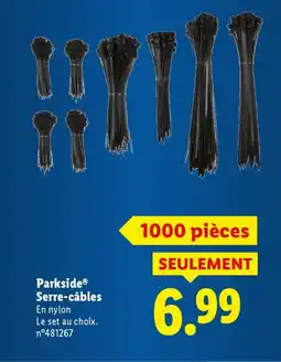 Lidl PARKSIDE Serre-câbles offre