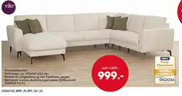 Möbel Martin Wohnlandschaft Stoff beige offre