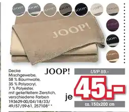 Möbel Martin Decke Mischgewebe, 58% Baumwolle 35% Polyacryl offre