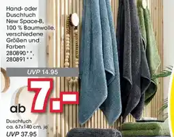 Möbel Martin Hand- oder Duschtuch New Space-B offre