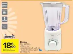 Carrefour Market Blender offre