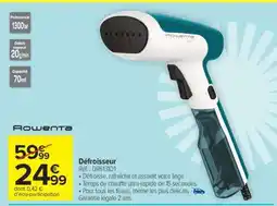 Carrefour Market Défroisseur Rowenta offre