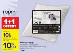 Carrefour Market Oreiller Today offre