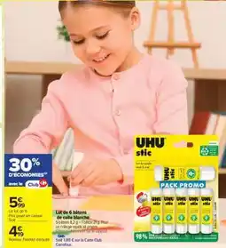 Carrefour Market UHU stic offre
