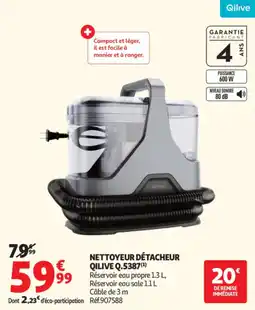 Auchan Nettoyeur détacheur qilive q.5387 offre