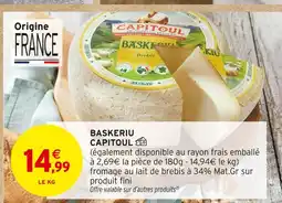 Intermarché Capitoul baskeriu offre