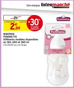 Intermarché Pommette biberon offre