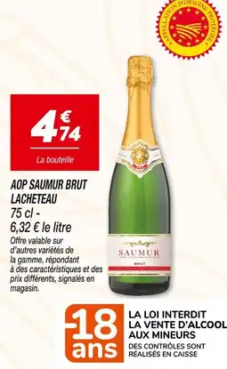 Netto Lacheteau aop saumur brut offre