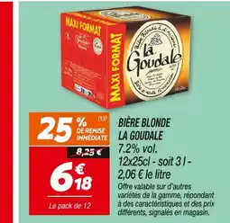 Netto La goudale bière blonde offre