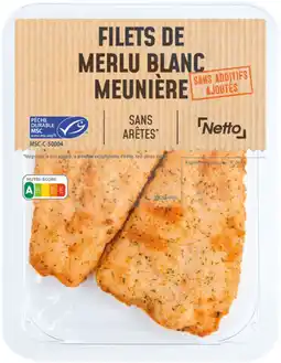 Netto Netto filets de merlu blanc meunière msc offre
