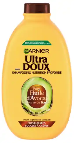 Netto Ultra doux shampooing nutrition intense huile d'avocat beurre de karité offre