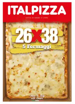 Netto Italpizza pizza 26 x38 5 fromages surgelée offre