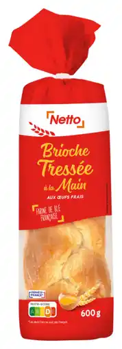 Netto Netto brioche tressée à la main offre