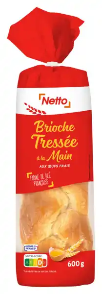Netto Netto brioche tressée à la main offre