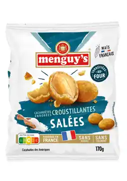 Netto Menguy's cacahuètes enrobées croustillantes salées offre