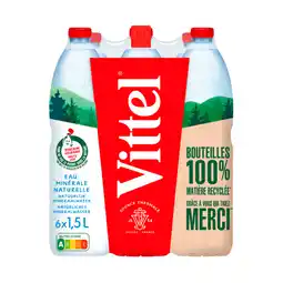 Netto Vittel eau minérale naturelle offre