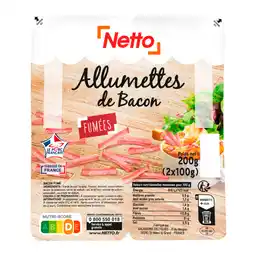 Netto Netto allumettes de bacon offre