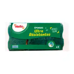 Netto Netto éponges ultra résistantes x3 offre