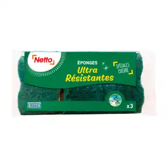 Netto Netto éponges ultra résistantes x3 offre