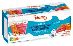 Netto Netto tubes de fromage blanc aux fruits offre
