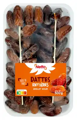 Netto Netto dattes entières deglet nour offre