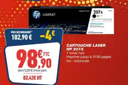 Bureau Vallée Hp cartouche laser hp 207x offre
