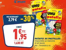Bureau Vallée Uhu patafix 80 pastilles offre