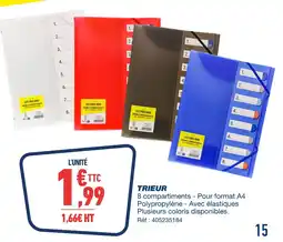 Bureau Vallée Trieur offre