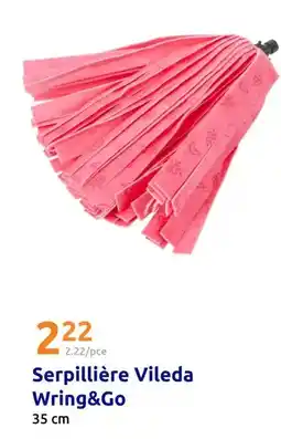 Action Vileda - serpillière wilda wring&go offre