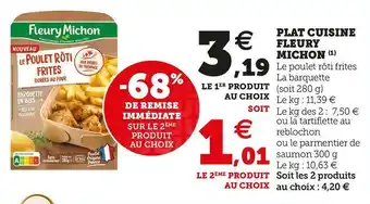 Fleury michon plat cuisine