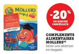 Super U Complements alimentaires mollers offre