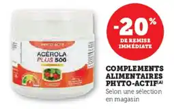 Super U Complements alimentaires phyto-actif offre