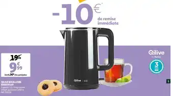 Auchan Qilive bouilloire 600039169 offre