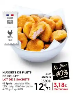 Thiriet Nuggets de filets de poulet offre
